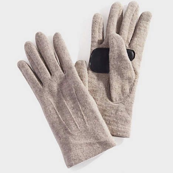 J.Jill Warm Wool/cashmere Blend Smart Gloves NWT - Picture 1 of 6